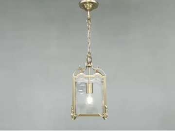 LATERNA V - Brass pendant lamp by Patinas Lighting - view 2